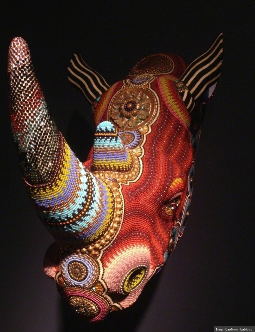 Фигурки из бисера от Jan Huling (фото 10)