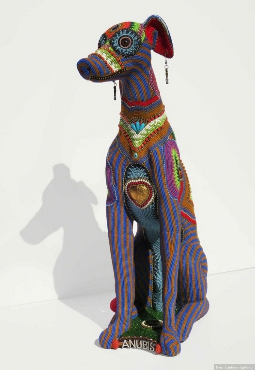 Фигурки из бисера от Jan Huling (фото 9)