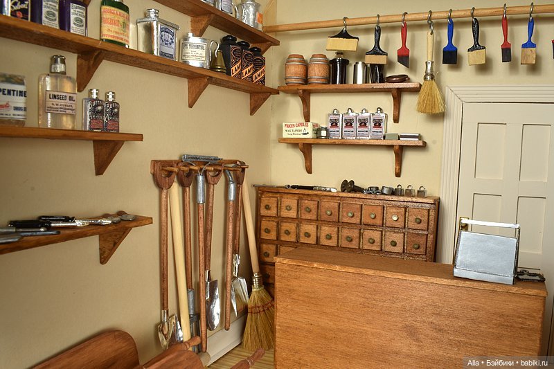 Хозяйственный магазин — Румбоксы и кукольные интерьеры: фото (фото 9)