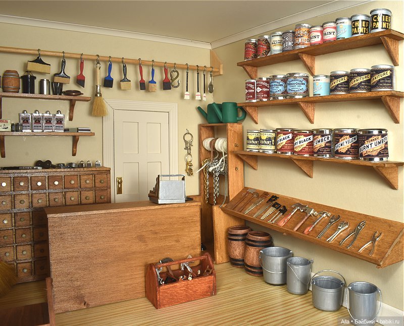 Хозяйственный магазин — Румбоксы и кукольные интерьеры: фото (фото 6)