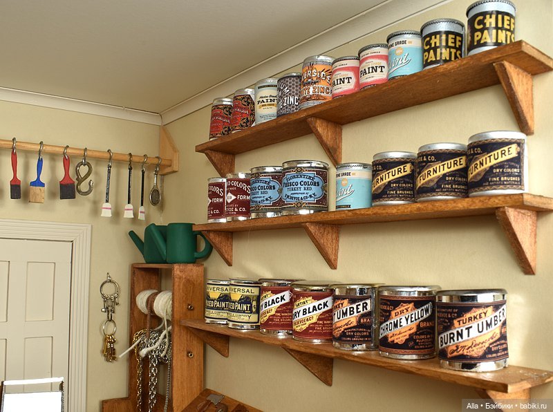 Хозяйственный магазин — Румбоксы и кукольные интерьеры: фото (фото 7)