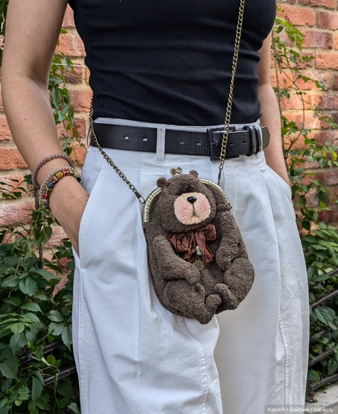Сумка - фермуар — Авторские украшения и аксессуары для кукол: фото (фото 3)