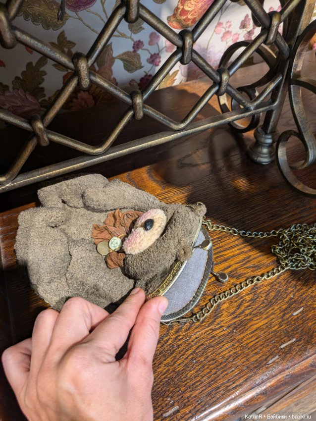 Сумка - фермуар — Авторские украшения и аксессуары для кукол: фото (фото 6)