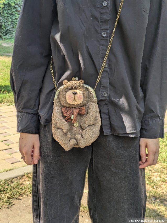 Сумка - фермуар — Авторские украшения и аксессуары для кукол: фото (фото 10)