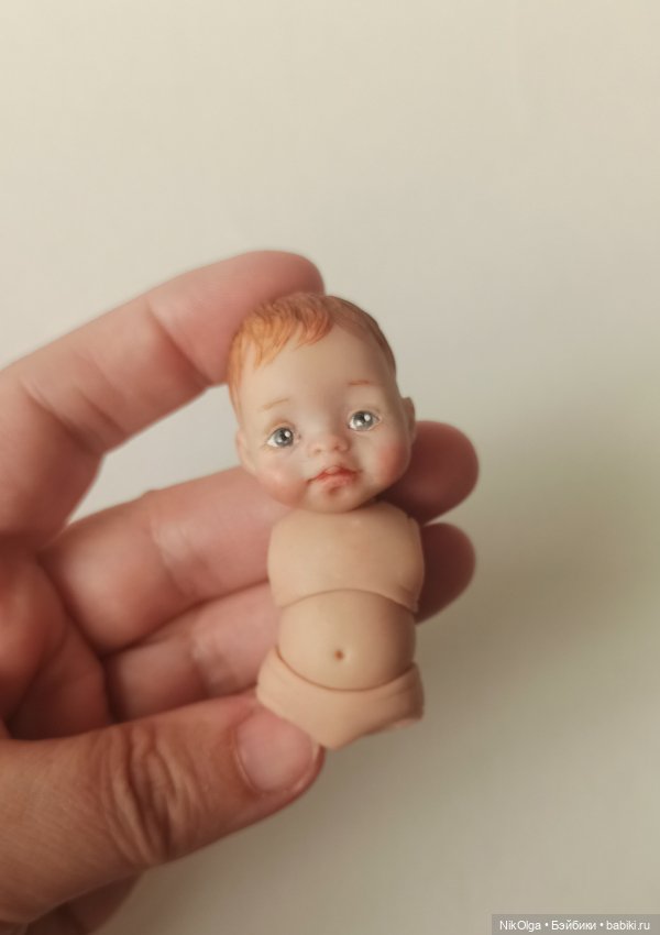 Собираю нового малыша — Авторские шарнирные куклы своими руками: лепка