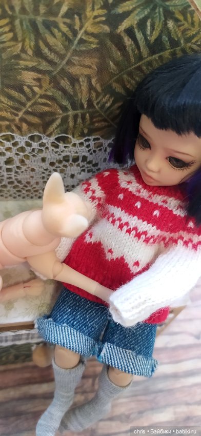 Фотосессия со сфинксом — Куклы Milim Studio (Милим): российские БЖД (фото 5)