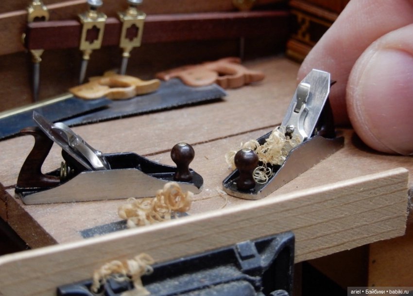 Миниатюрные рубанки Stanley #605 от мастера Робертсона