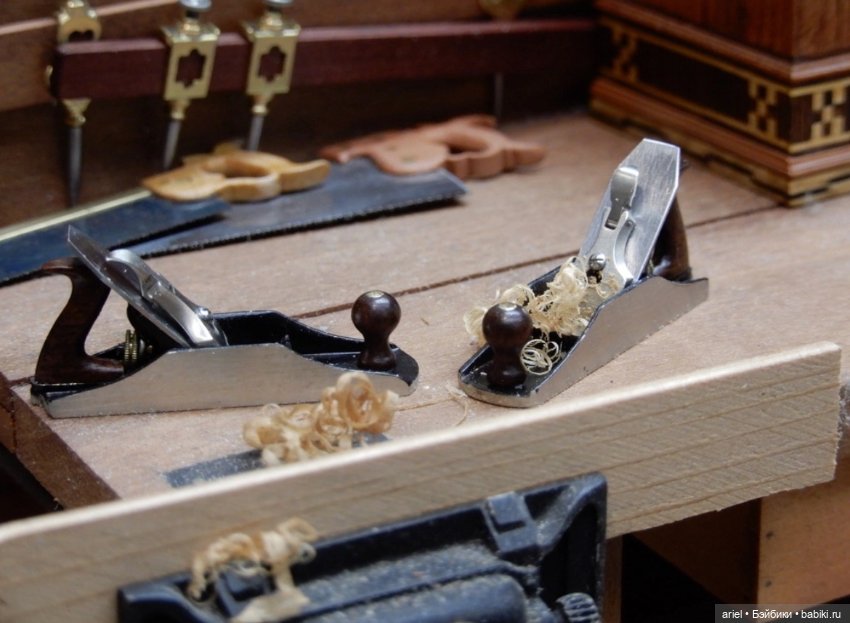 Миниатюрные рубанки Stanley #605 от мастера Робертсона (фото 3)