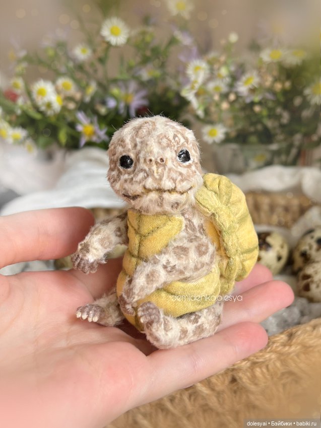 Тедди черепашка Дар — Авторские мишки Тедди и друзья: фото (фото 4)