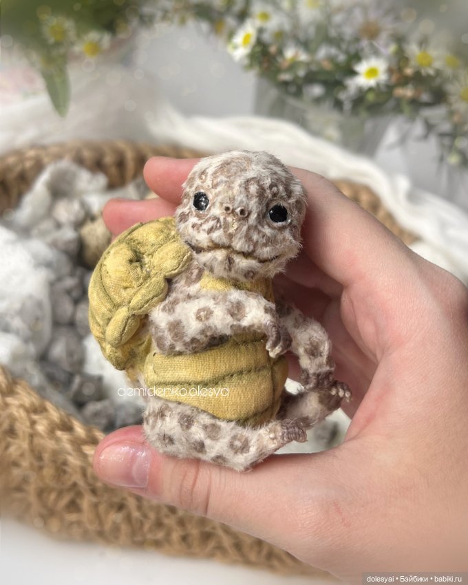 Тедди черепашка Дар — Авторские мишки Тедди и друзья: фото (фото 3)