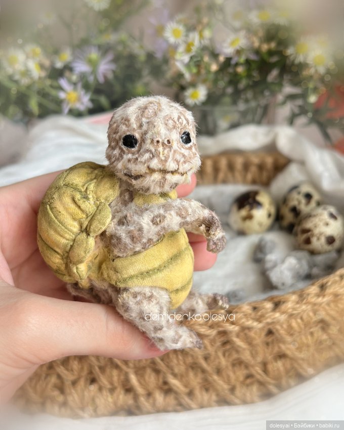 Тедди черепашка Дар — Авторские мишки Тедди и друзья: фото (фото 2)