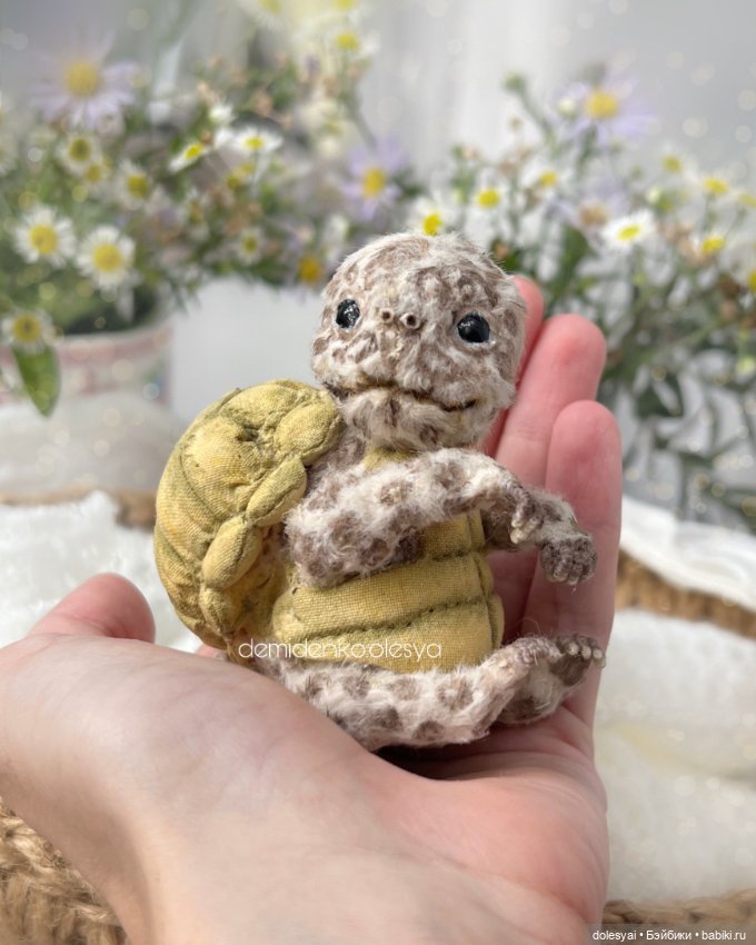 Тедди черепашка Дар — Авторские мишки Тедди и друзья: фото