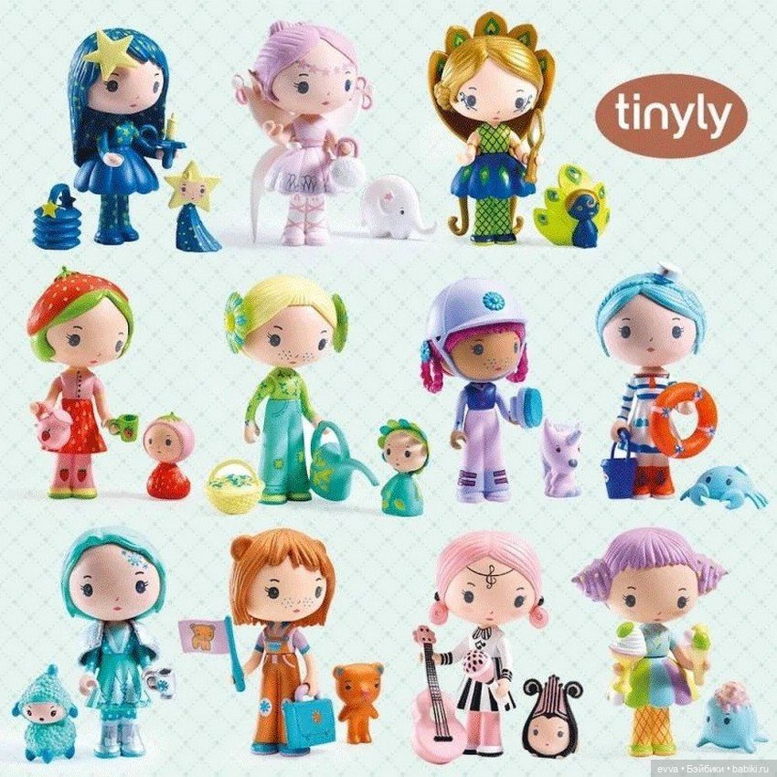Djeco Tinyly - принцессы и феи (фото 4)