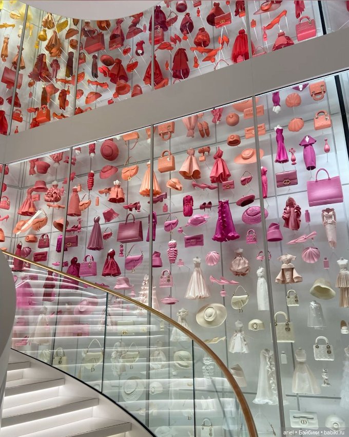 Миниатюрная экспозиция La Gallery Dior Paris