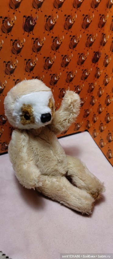 Ленивец — Текстильные игрушки и примитивы: кофейные