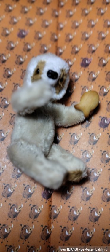 Ленивец — Текстильные игрушки и примитивы: кофейные (фото 3)