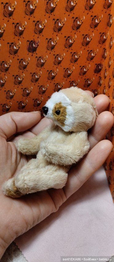 Ленивец — Текстильные игрушки и примитивы: кофейные (фото 10)