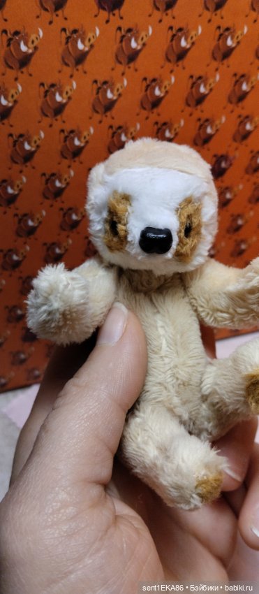 Ленивец — Текстильные игрушки и примитивы: кофейные (фото 6)