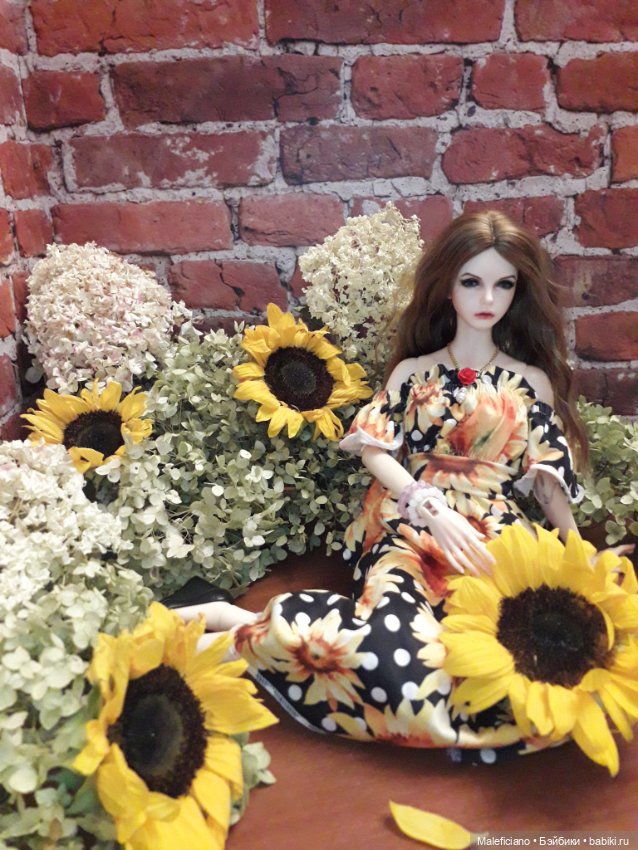 Немного " герани" в подсолнухах (фото 3)