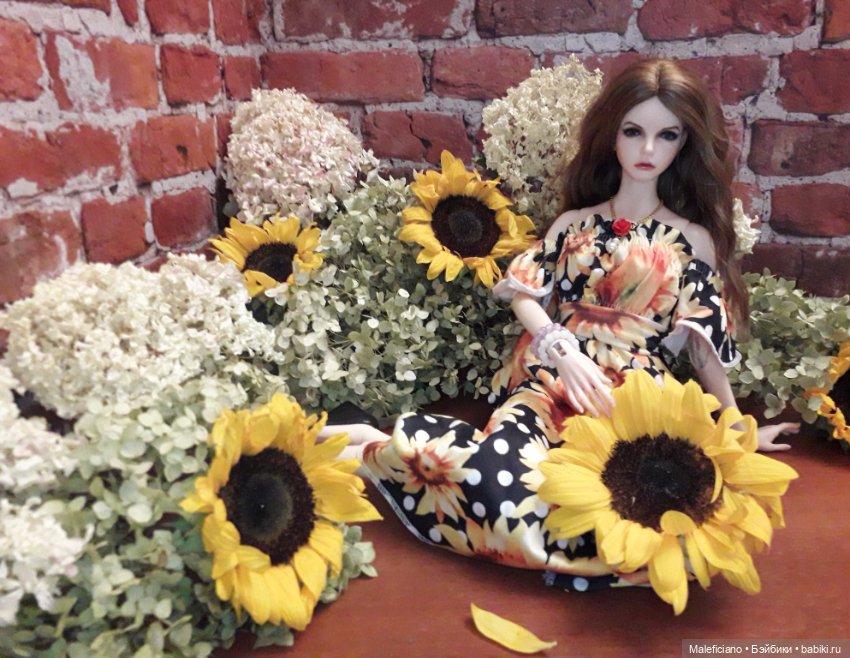 Немного " герани" в подсолнухах (фото 6)