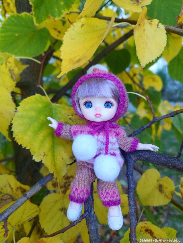 Теплая осень — Одежда и обувь для кукол своими руками: фото (фото 7)