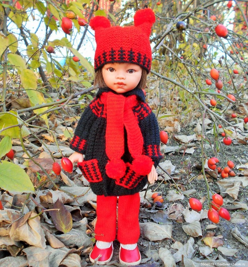 Теплая осень — Одежда и обувь для кукол своими руками: фото