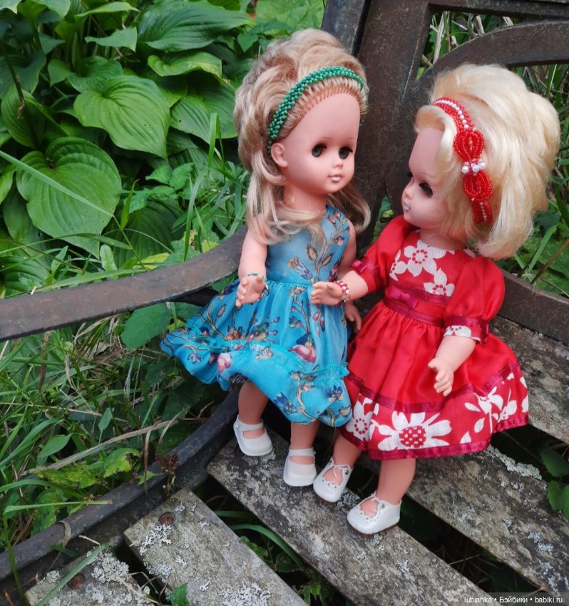 Стелла и Белла👩‍❤️‍💋‍👩❤💚 — Винтажные куклы ГДР (Немки): Бигги
