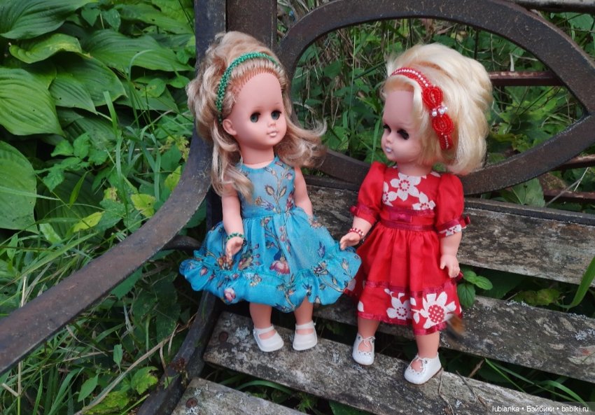 Стелла и Белла👩‍❤️‍💋‍👩❤💚 — Винтажные куклы ГДР (Немки): Бигги