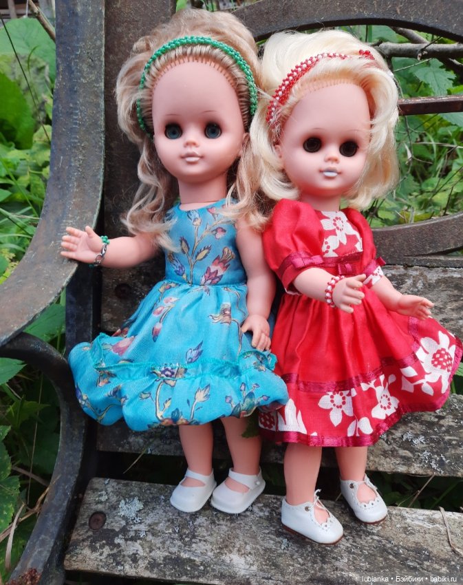Стелла и Белла👩‍❤️‍💋‍👩❤💚 — Винтажные куклы ГДР (Немки): Бигги