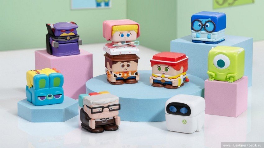 Disney/Pixar Pop Cubes, фигурки-кубики