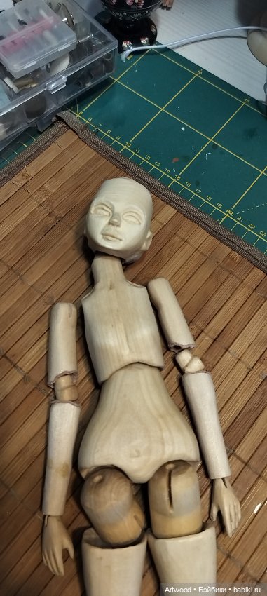 Кукла из дерева — Авторские шарнирные куклы своими руками: лепка (фото 5)