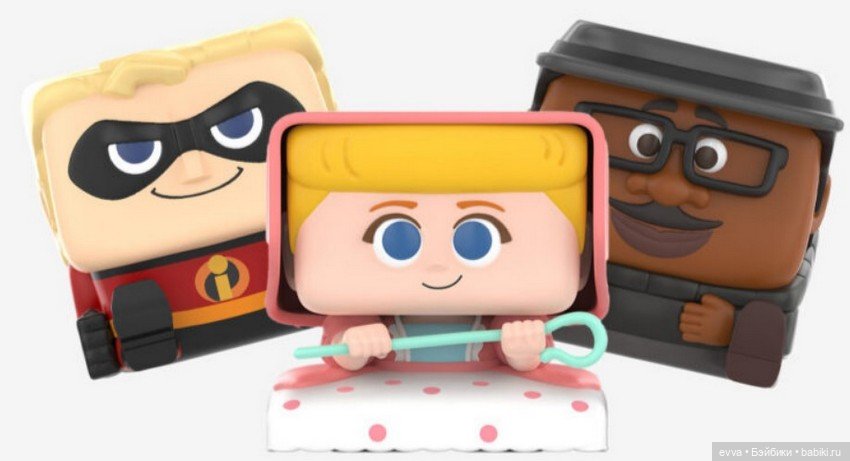 Disney/Pixar Pop Cubes, фигурки-кубики (фото 2)