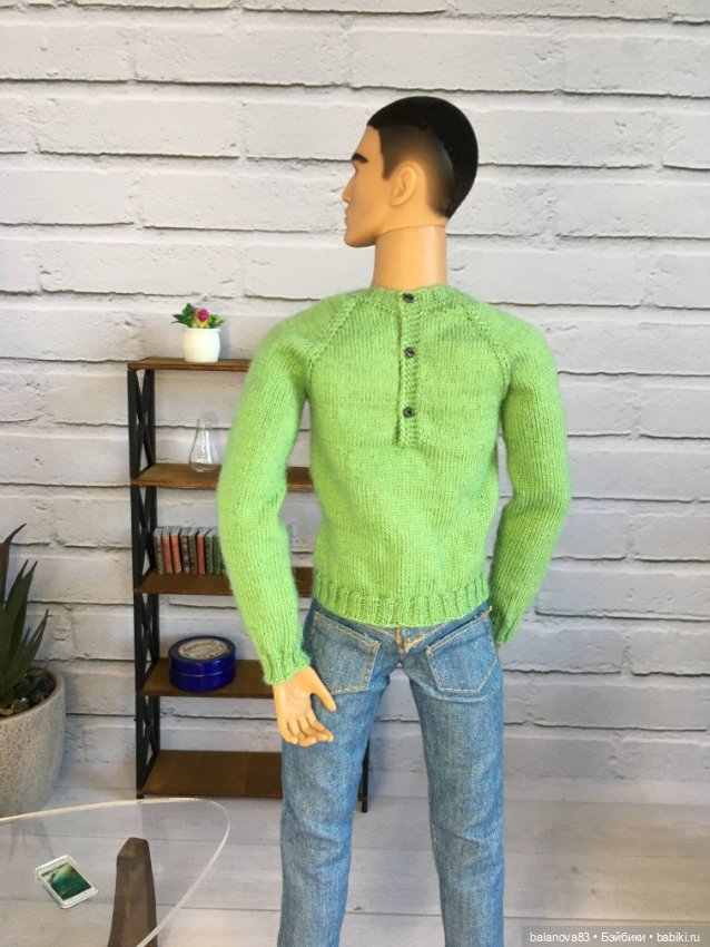 Мужской джемпер ИТ — Одежда и обувь для кукол своими руками: фото (фото 5)