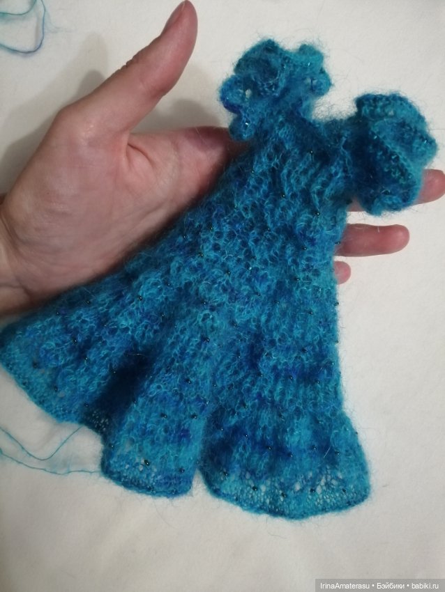 🐟Платье Ультрамарин (2) для блайз - уже на финишной прямой (фото 3)