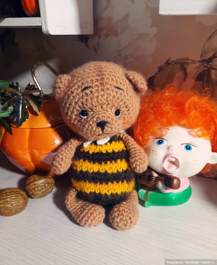 Осень,на моем столе — Домашние фото авторских игрушек: Тедди (фото 3)