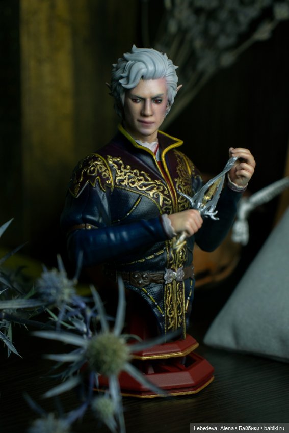 Астарион фигурка — ООАК и репейнт игровых кукол: Bratz (фото 5)