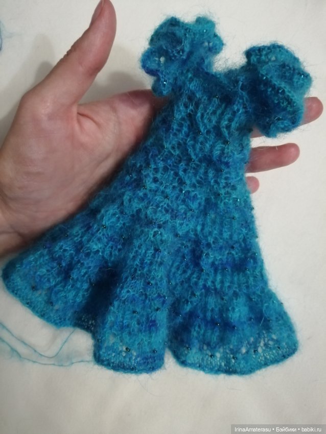 🐟Платье Ультрамарин (2) для блайз - уже на финишной прямой (фото 4)