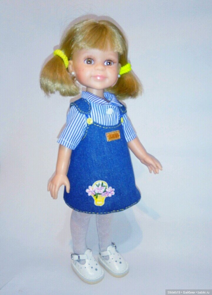 Всегда модная джинса — Одежда и обувь для кукол своими руками: фото