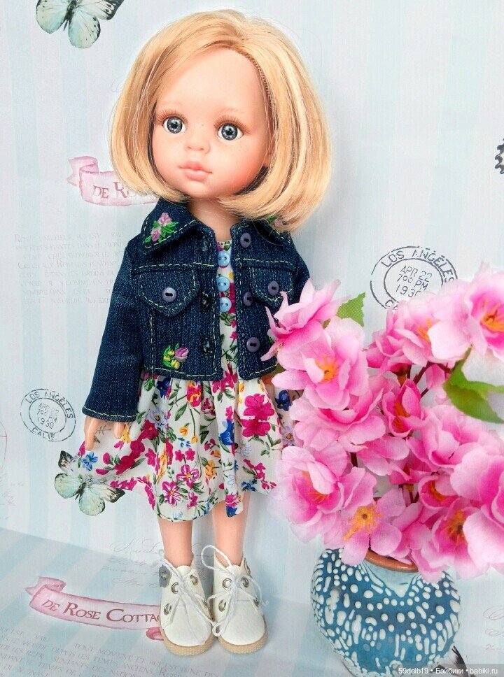Всегда модная джинса — Одежда и обувь для кукол своими руками: фото