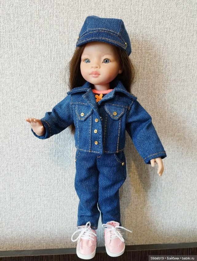 Всегда модная джинса — Одежда и обувь для кукол своими руками: фото