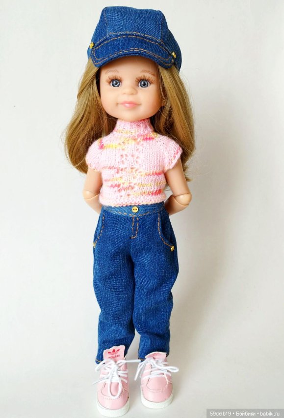 Всегда модная джинса — Одежда и обувь для кукол своими руками: фото