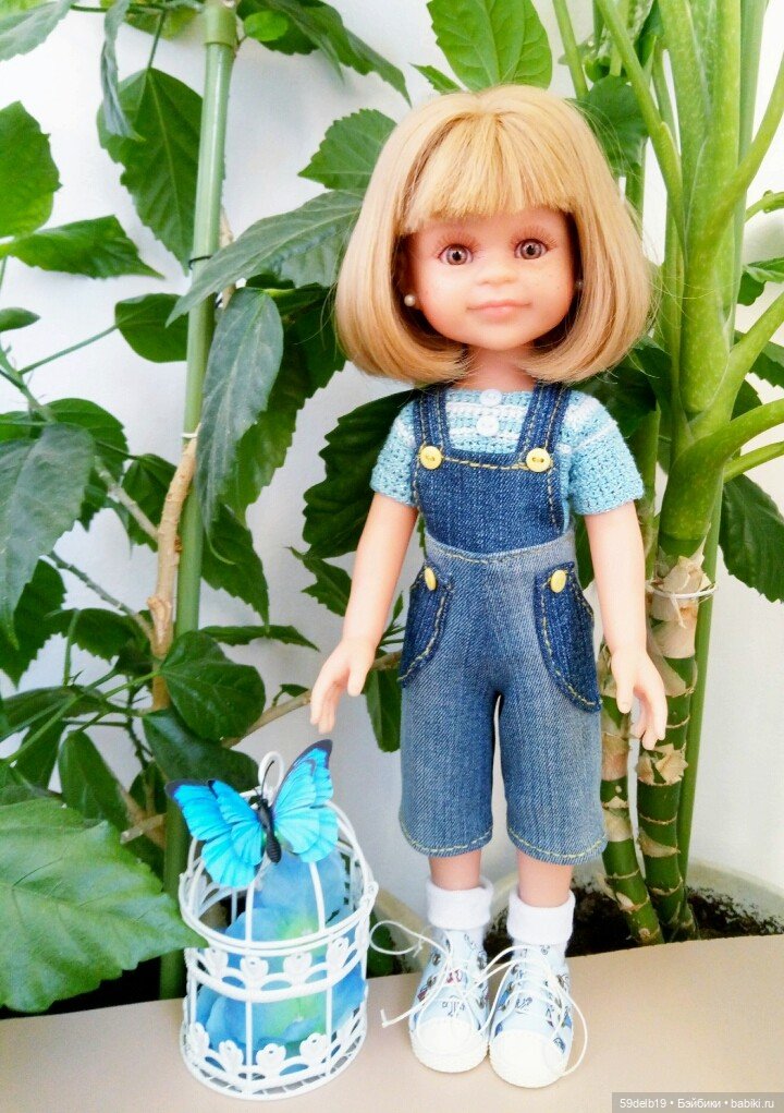 Всегда модная джинса — Одежда и обувь для кукол своими руками: фото