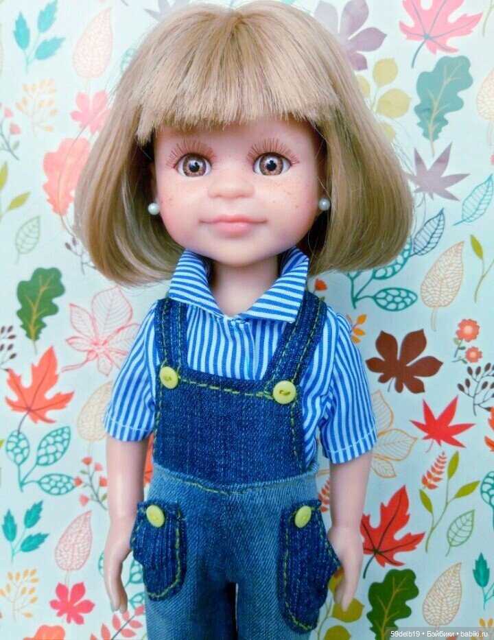 Всегда модная джинса — Одежда и обувь для кукол своими руками: фото