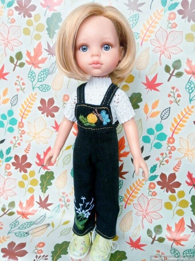 Всегда модная джинса — Одежда и обувь для кукол своими руками: фото