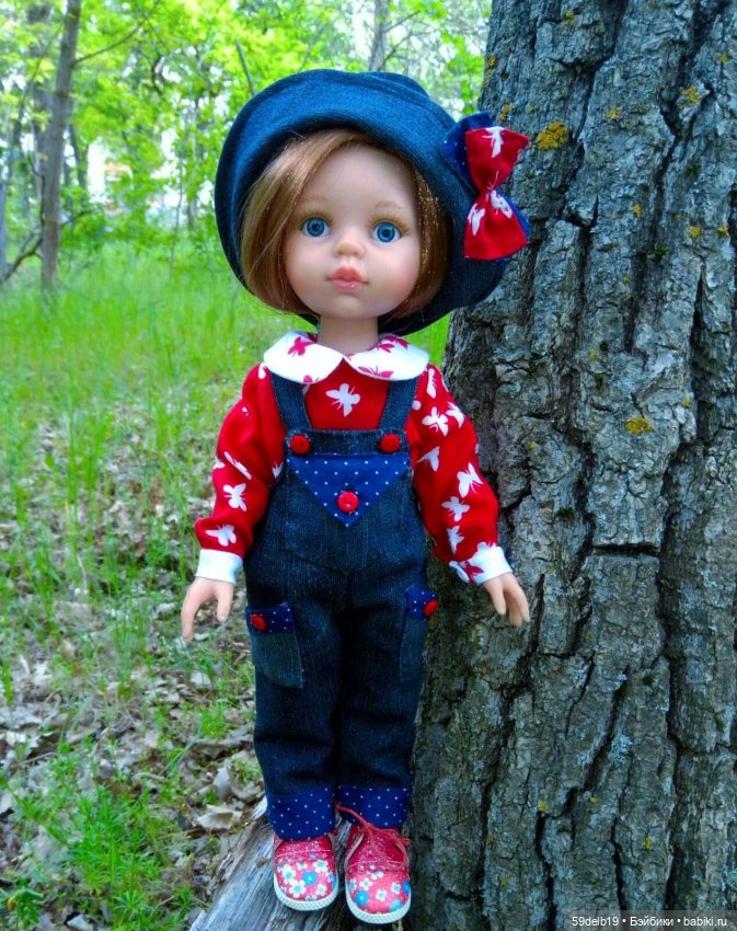 Всегда модная джинса — Одежда и обувь для кукол своими руками: фото