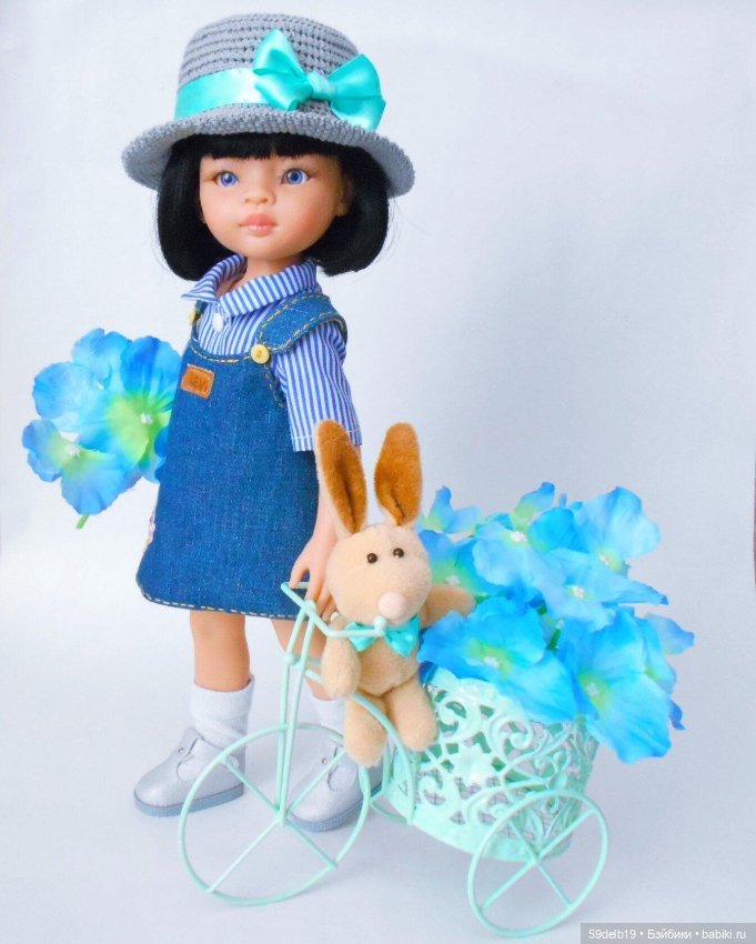 Всегда модная джинса — Одежда и обувь для кукол своими руками: фото (фото 2)