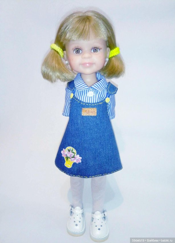 Всегда модная джинса — Одежда и обувь для кукол своими руками: фото