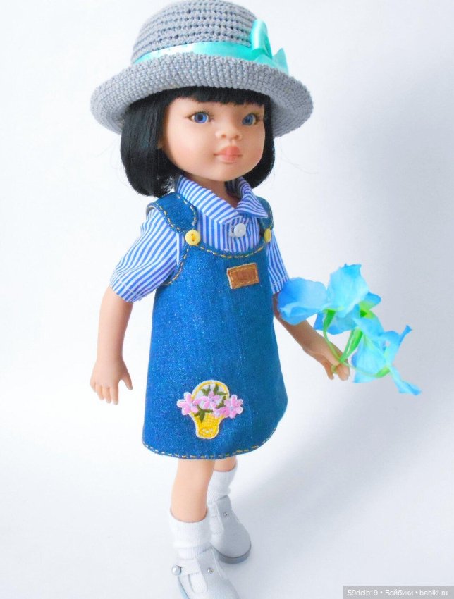 Всегда модная джинса — Одежда и обувь для кукол своими руками: фото (фото 3)