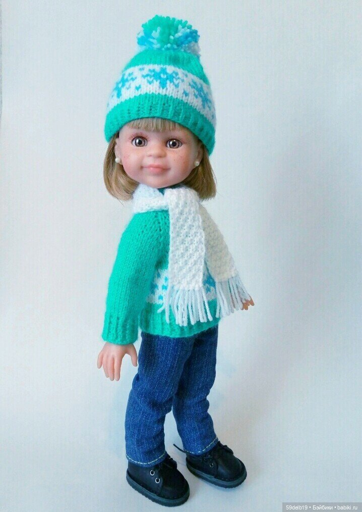 Всегда модная джинса — Одежда и обувь для кукол своими руками: фото (фото 6)