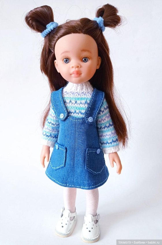 Всегда модная джинса — Одежда и обувь для кукол своими руками: фото (фото 4)